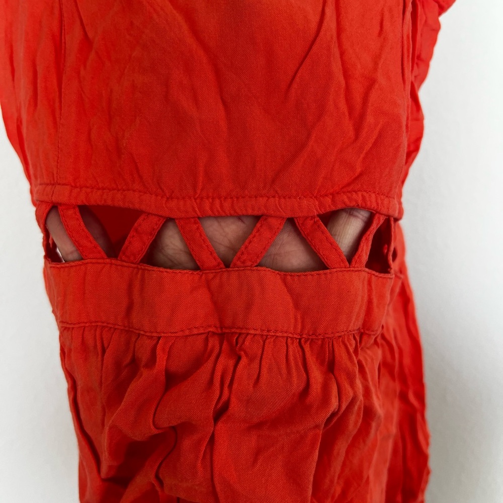 Divided Peach Sun Dress - Picture 3 of 4